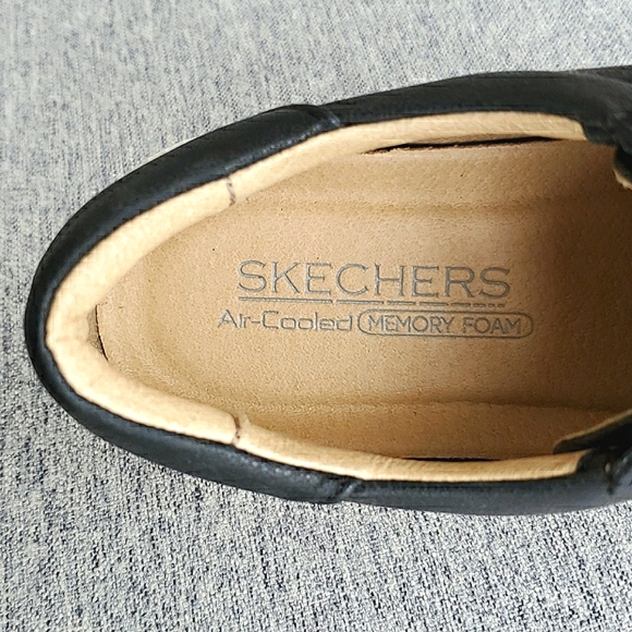 SKECHERS Vaso Cordon Black Sneaker, Size 6 - Picture 9 of 13